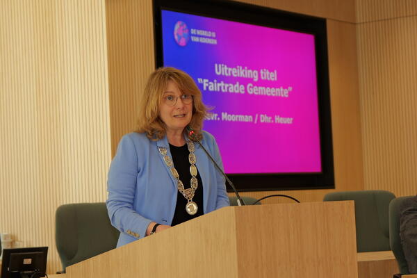 Geslaagd event in het gemeentehuis