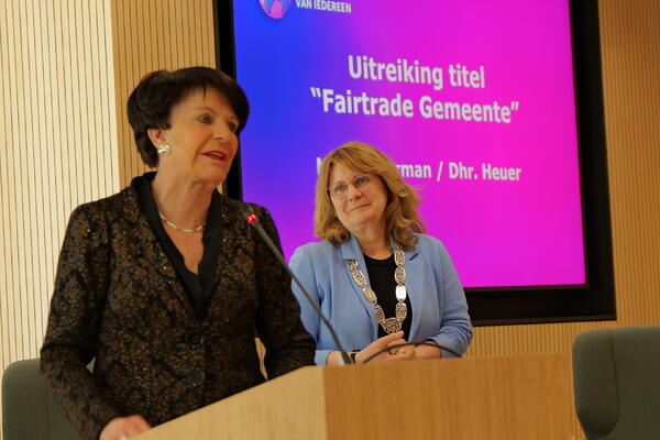 Geslaagd event in het gemeentehuis