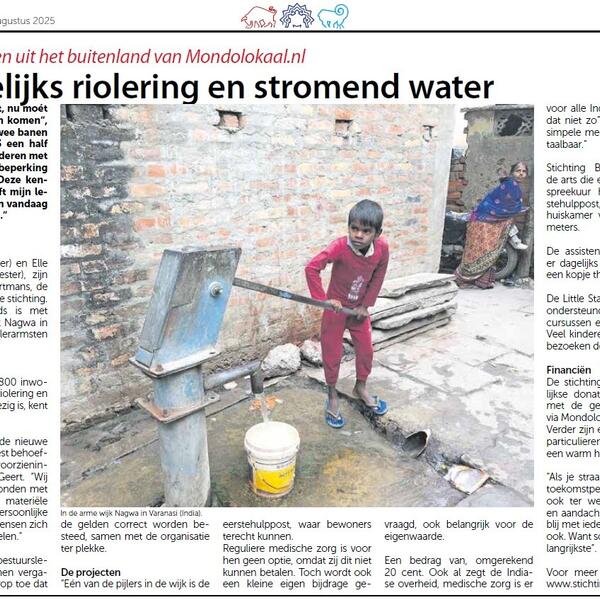 Stichting Benares ondersteunt allerarmsten